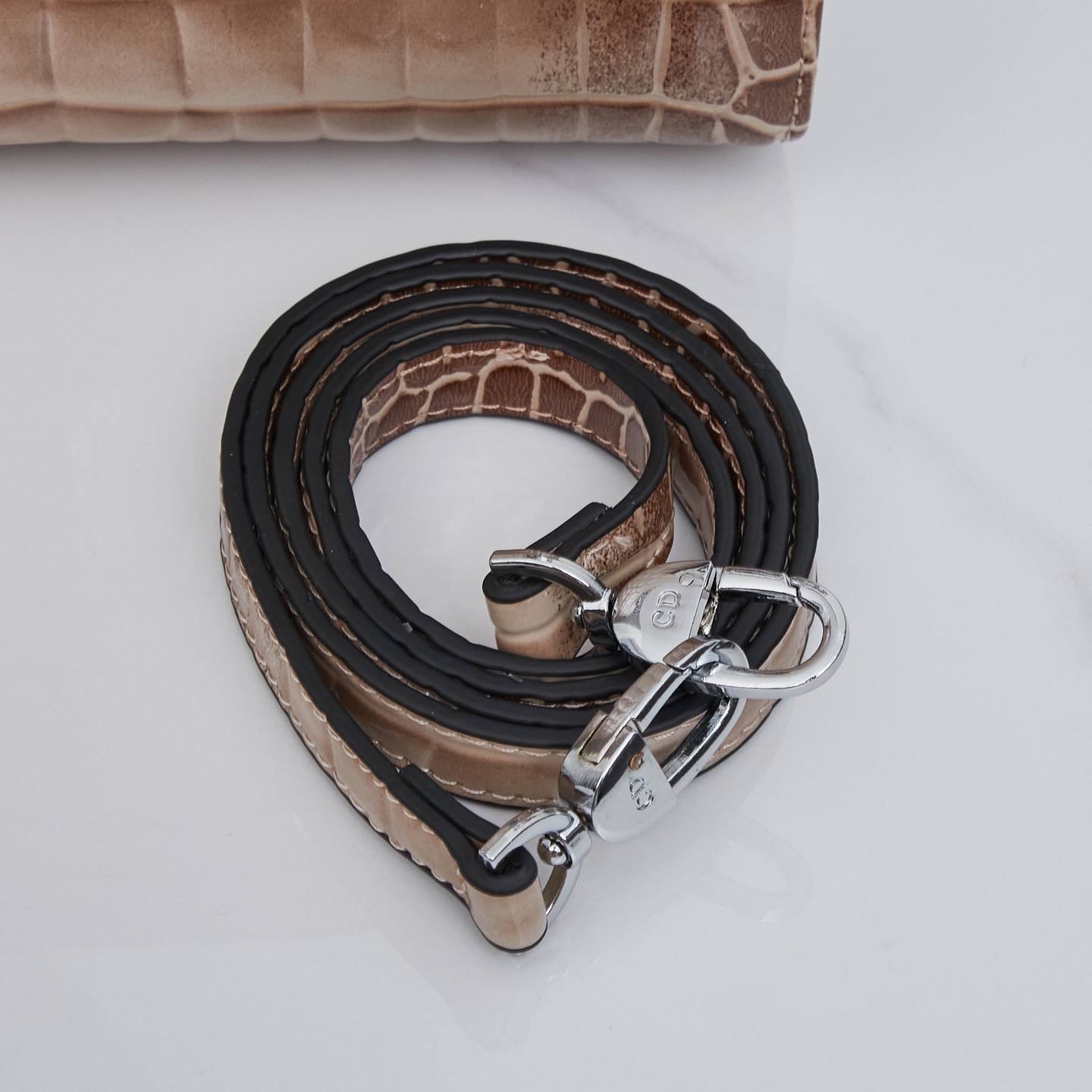 ディオール(Dior) レディース ダイアナ妃のバッグ クロコ 20x18x9cm