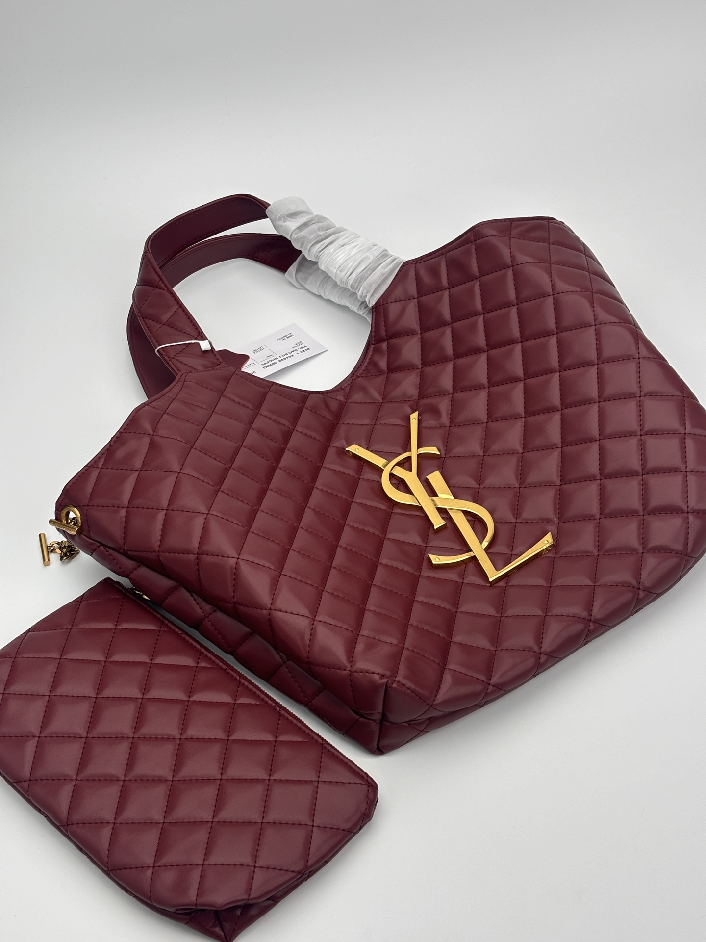 サンローラン(YSL) 新作 𝗜𝗖𝗔𝗥𝗘 バッグ 50 代 34-52x36x8cm