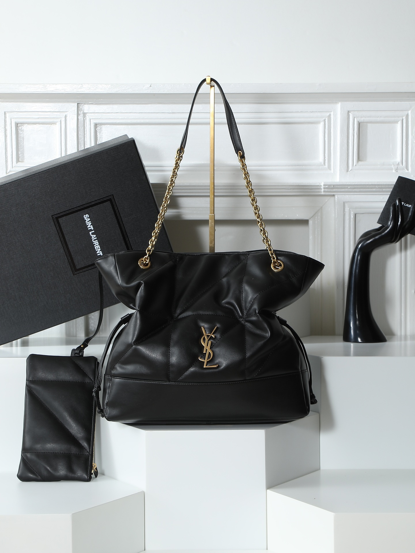サンローラン(YSL) Jamie 4.3 Large POCHON バッグ 27×34×3cm