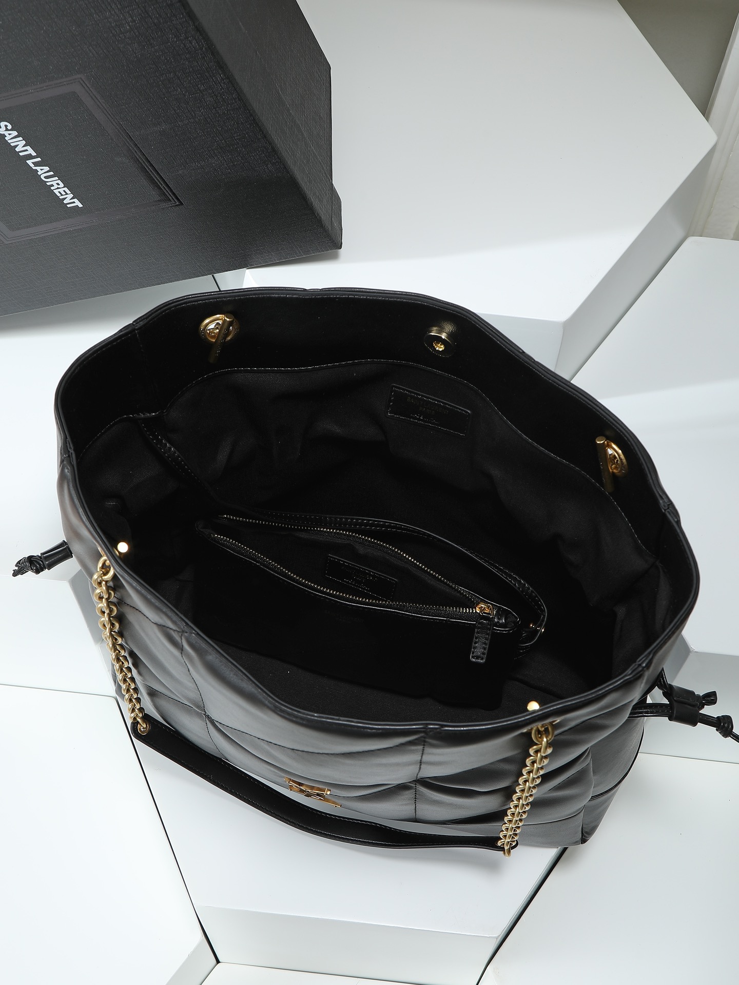 サンローラン(YSL) Jamie 4.3 Large POCHON バッグ 27×34×3cm