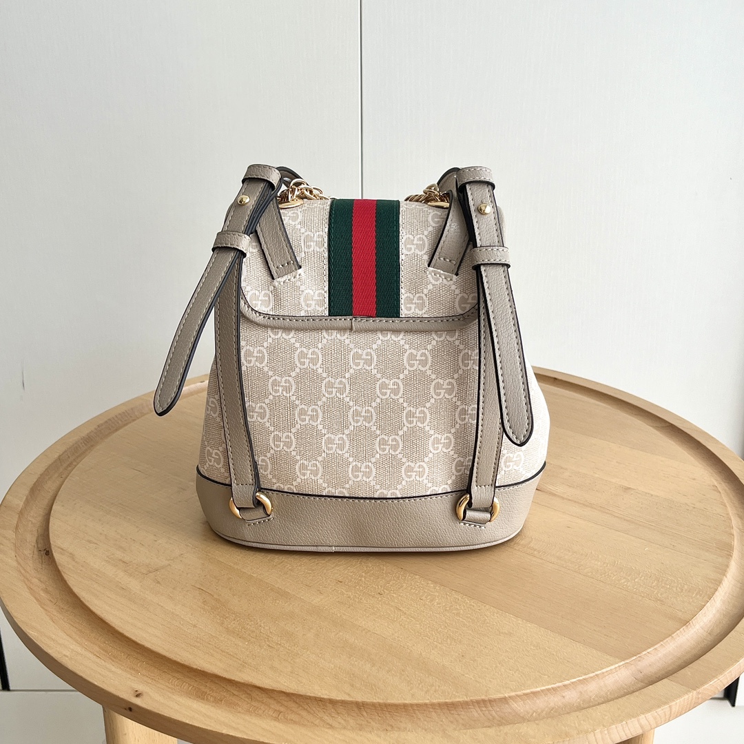 グッチ(GUCCI) GG  巾着 バッグ 20.5X19.5X12cm
