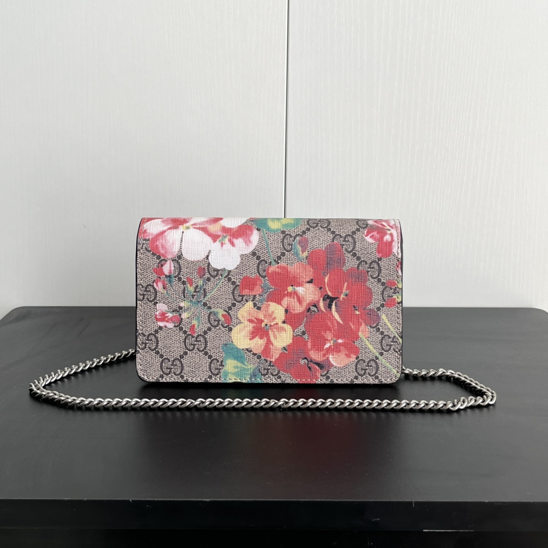 グッチ(GUCCI) GG チェーン バッグ 16.5X10X4.5cm