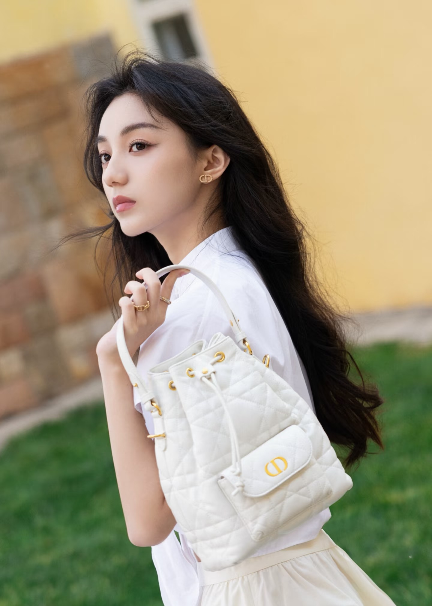 ディオール(Dior)  ミニ Caro バッグ  20X26cm
