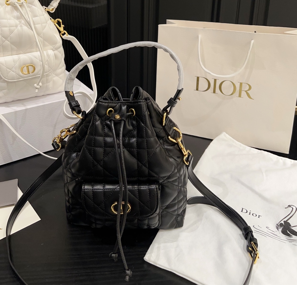 ディオール(Dior)  ミニ Caro バッグ  20X26cm