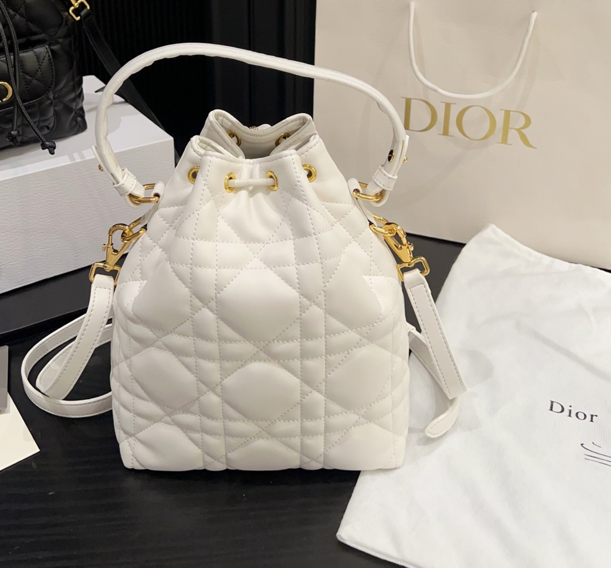 ディオール(Dior)  ミニ Caro バッグ  20X26cm