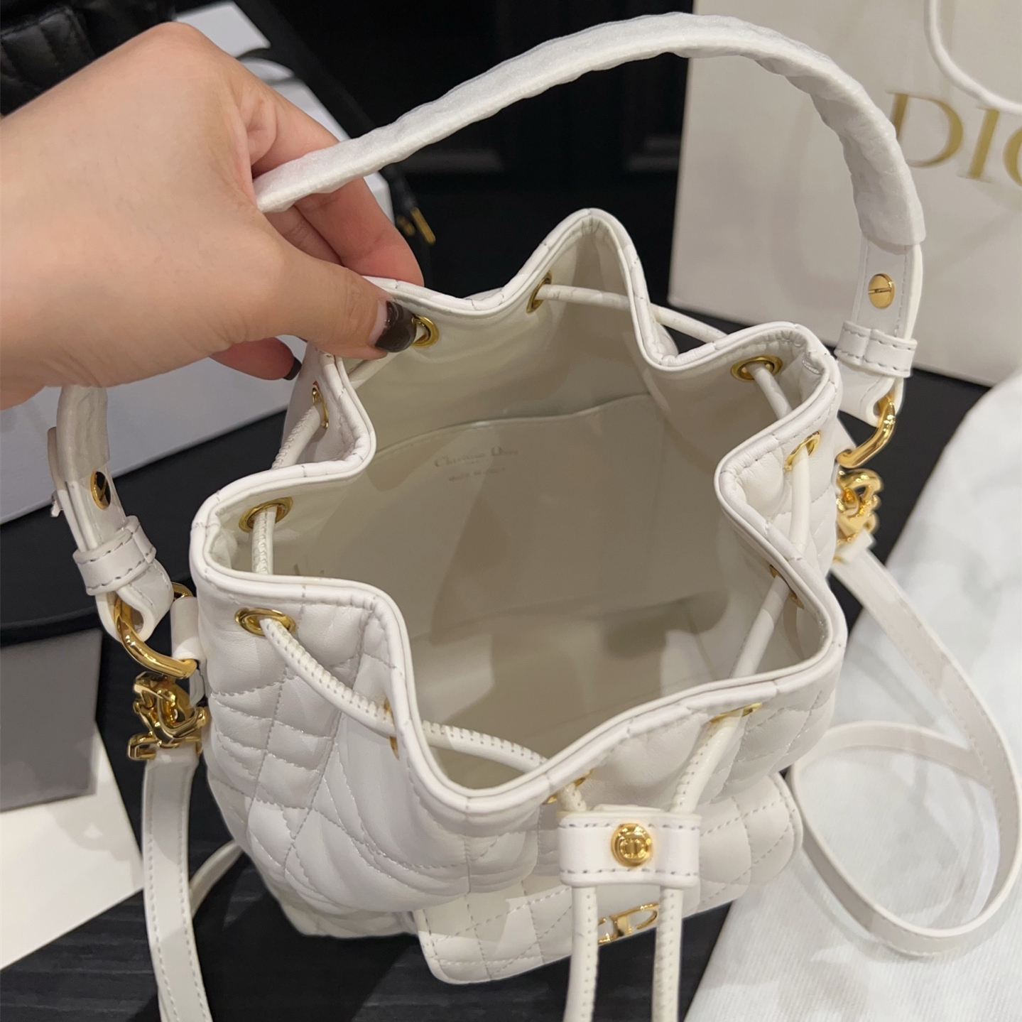 ディオール(Dior)  ミニ Caro バッグ  20X26cm