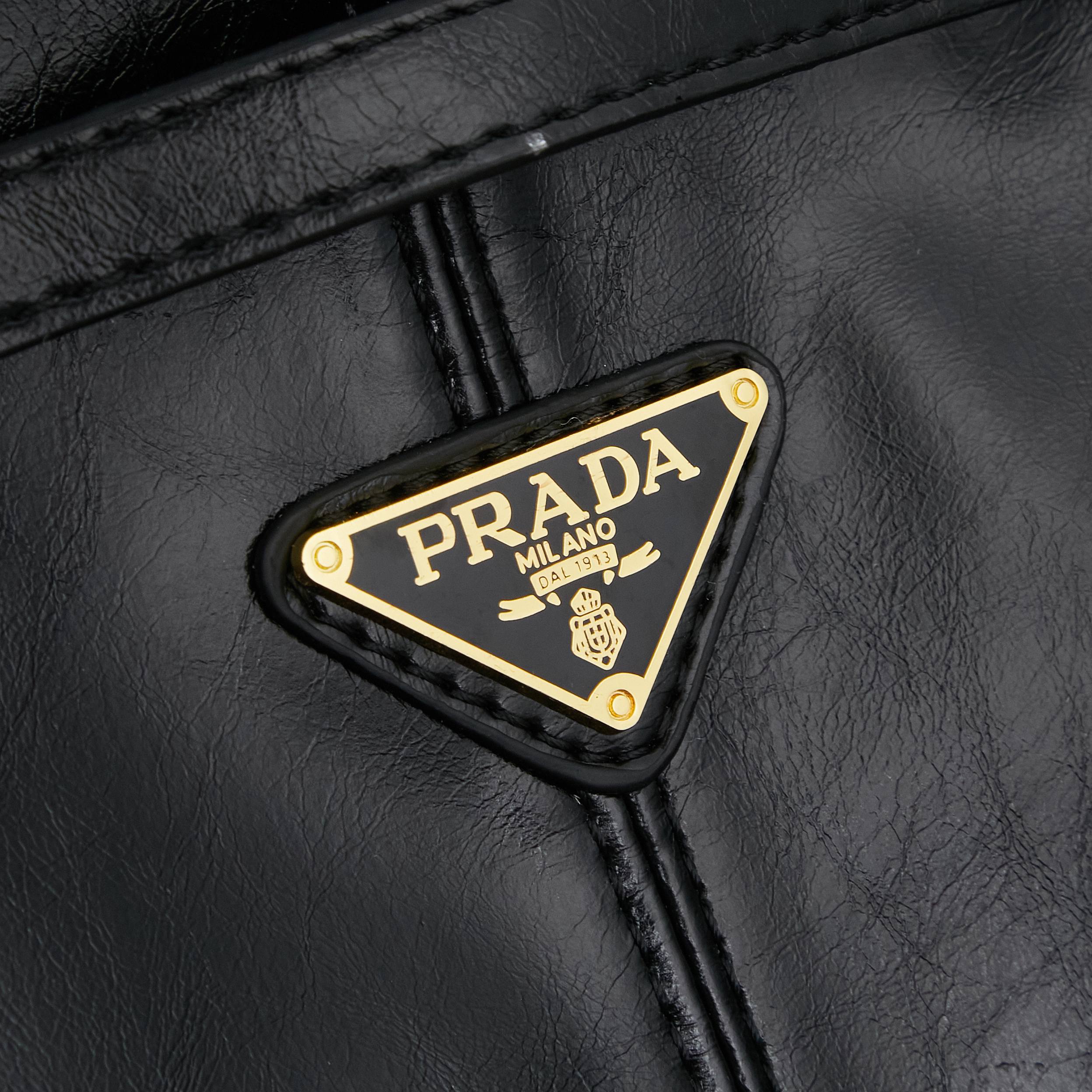 PRADA(プラダ)  肩掛け バッグ 黒 38x24x12cm