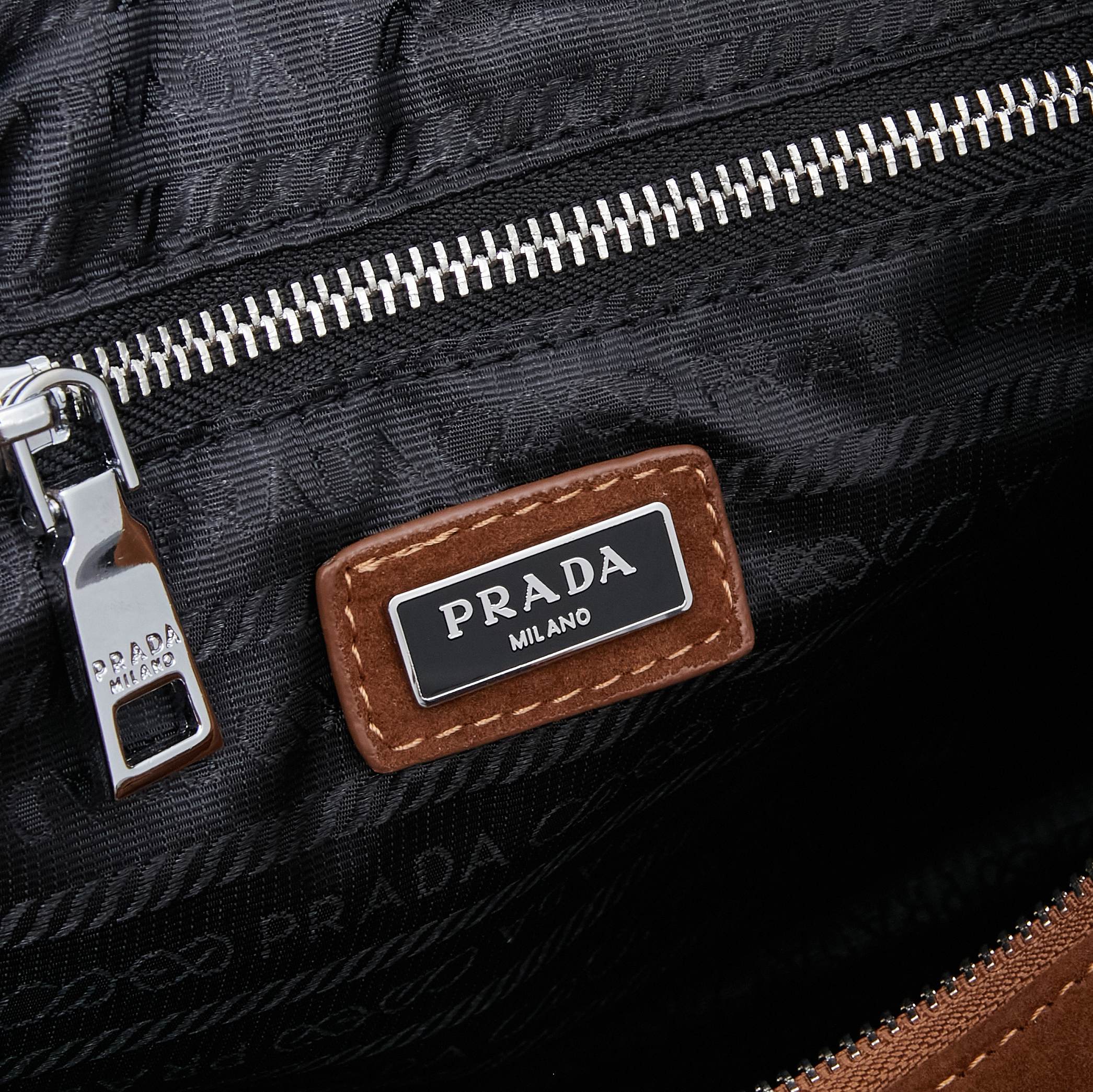 PRADA(プラダ)  肩掛け バッグ ダチョウ 36x16x16cm