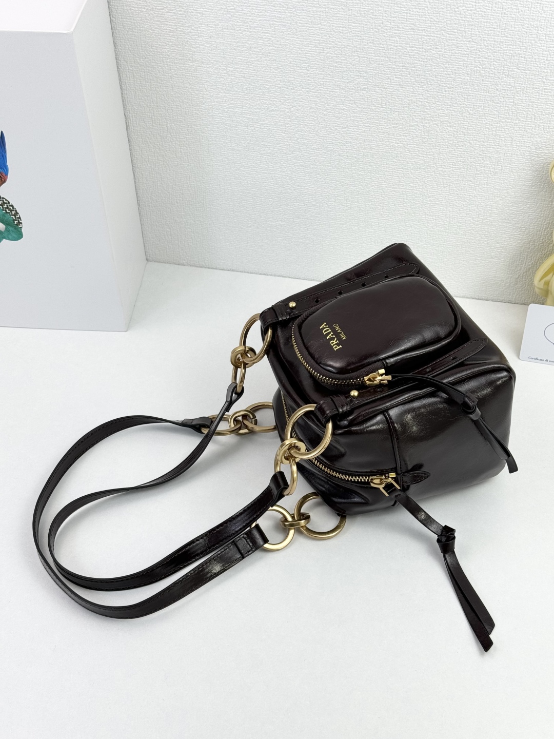 PRADA(プラダ)  肩掛け バッグ 15x15cm