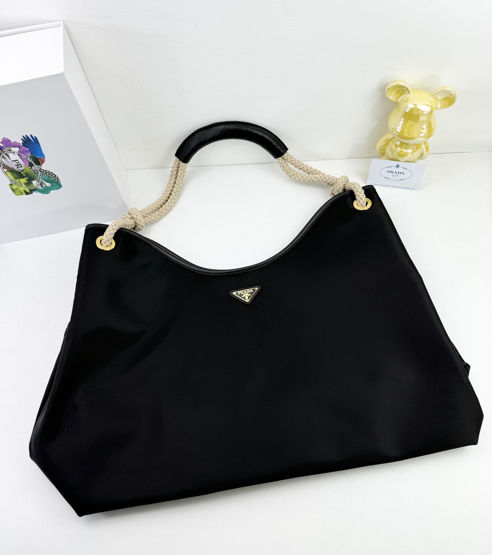 PRADA(プラダ)  トート バッグ ナイロン 48x39x14cm