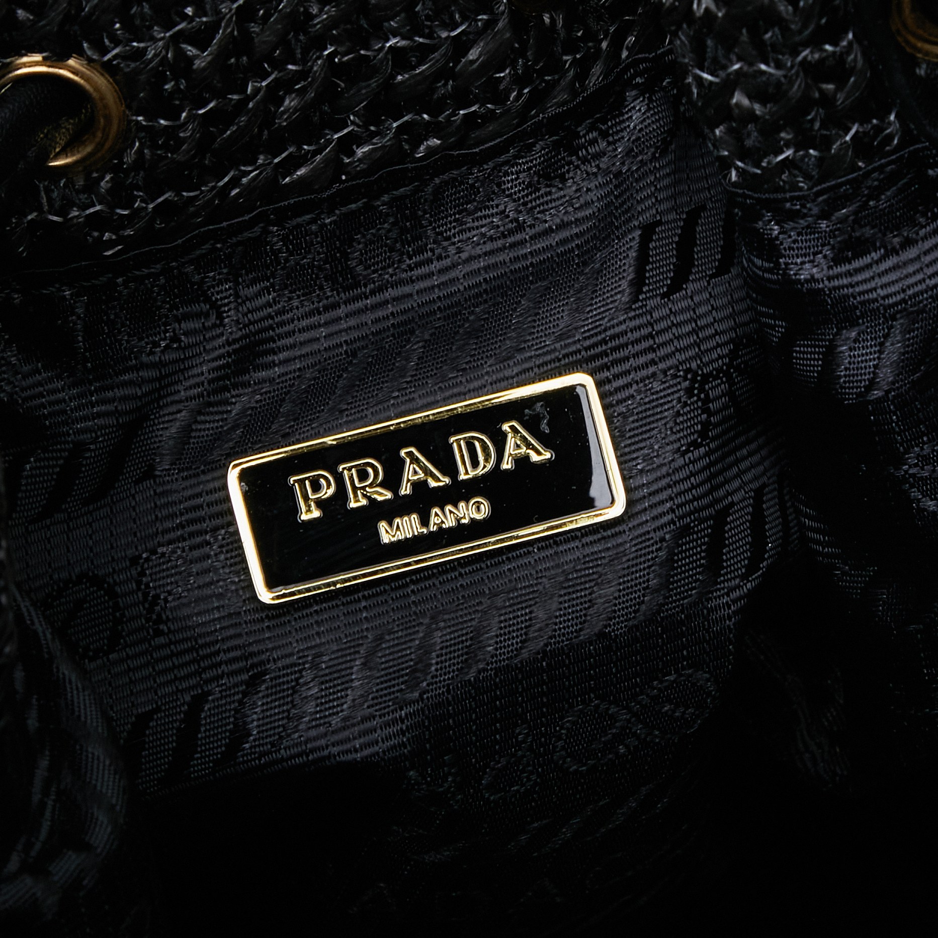 PRADA(プラダ)  2025SS新作 巾着 バッグ 26x27x13cm