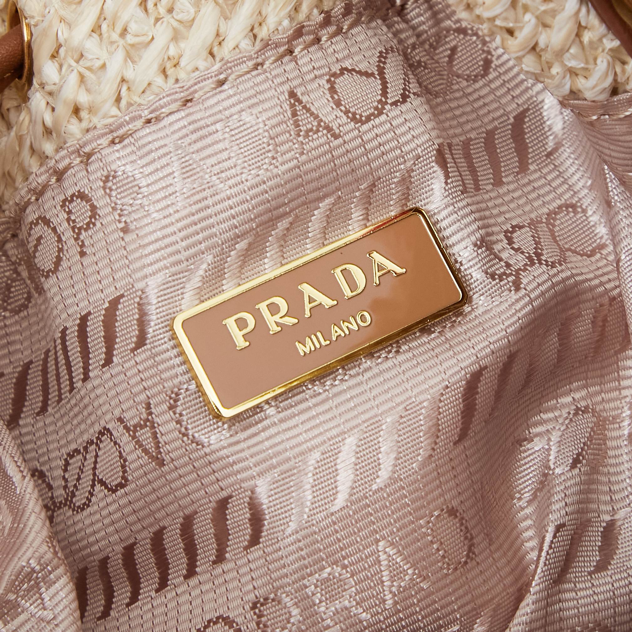 PRADA(プラダ)  2025SS新作 巾着 バッグ 26x27x13cm