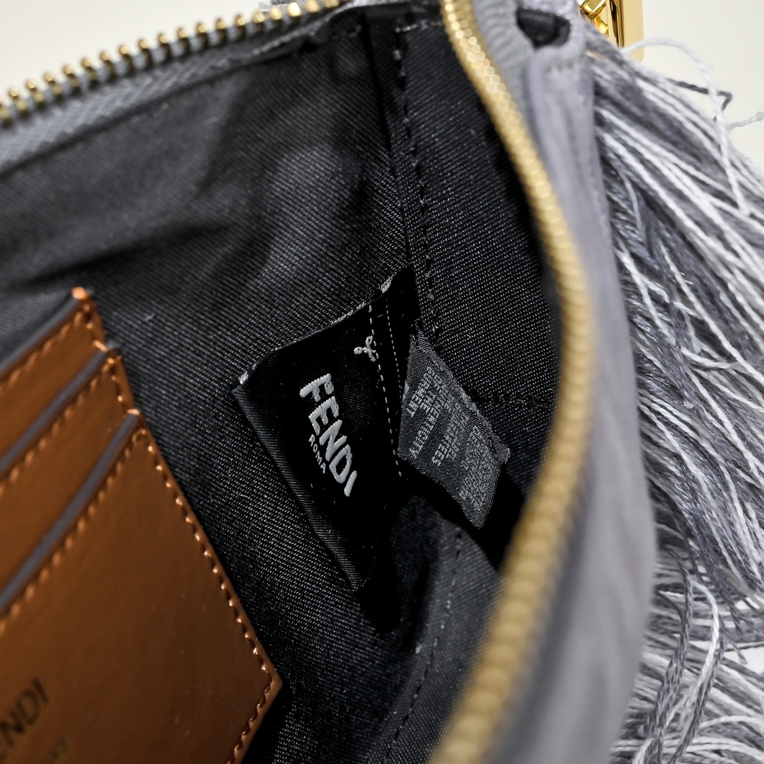 Fendi(フェンディ) ショルダー バッグ デニム 20x3X12cm