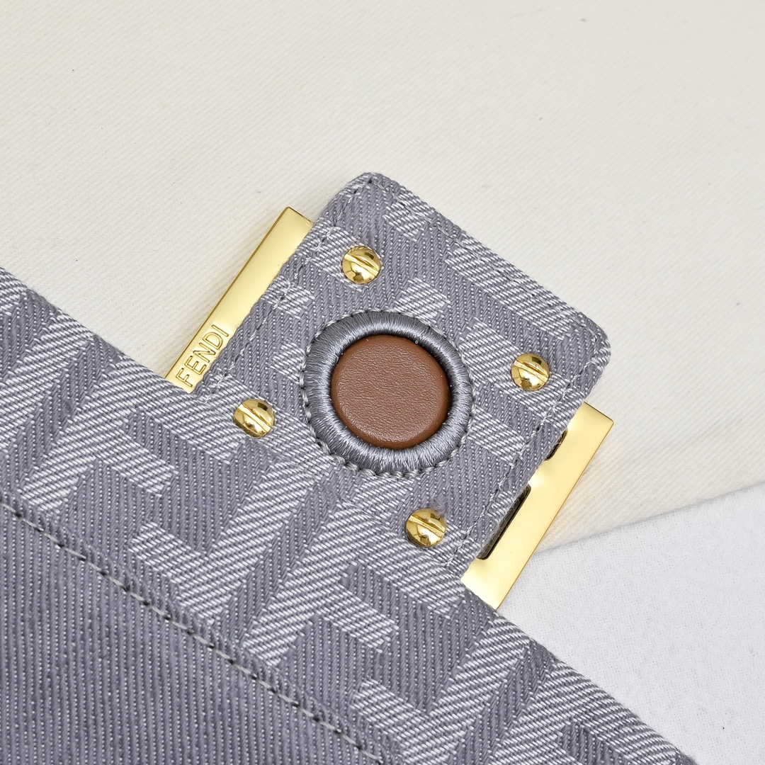 Fendi(フェンディ) ショルダー バッグ デニム 26.5x8.5x18cm