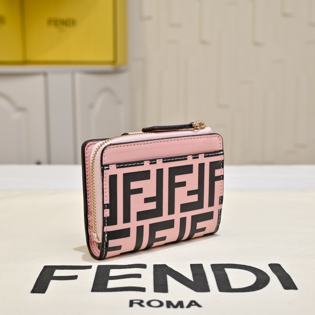 Fendi(フェンディ) FF Diamonds 財布 レディース 10X4X8cm