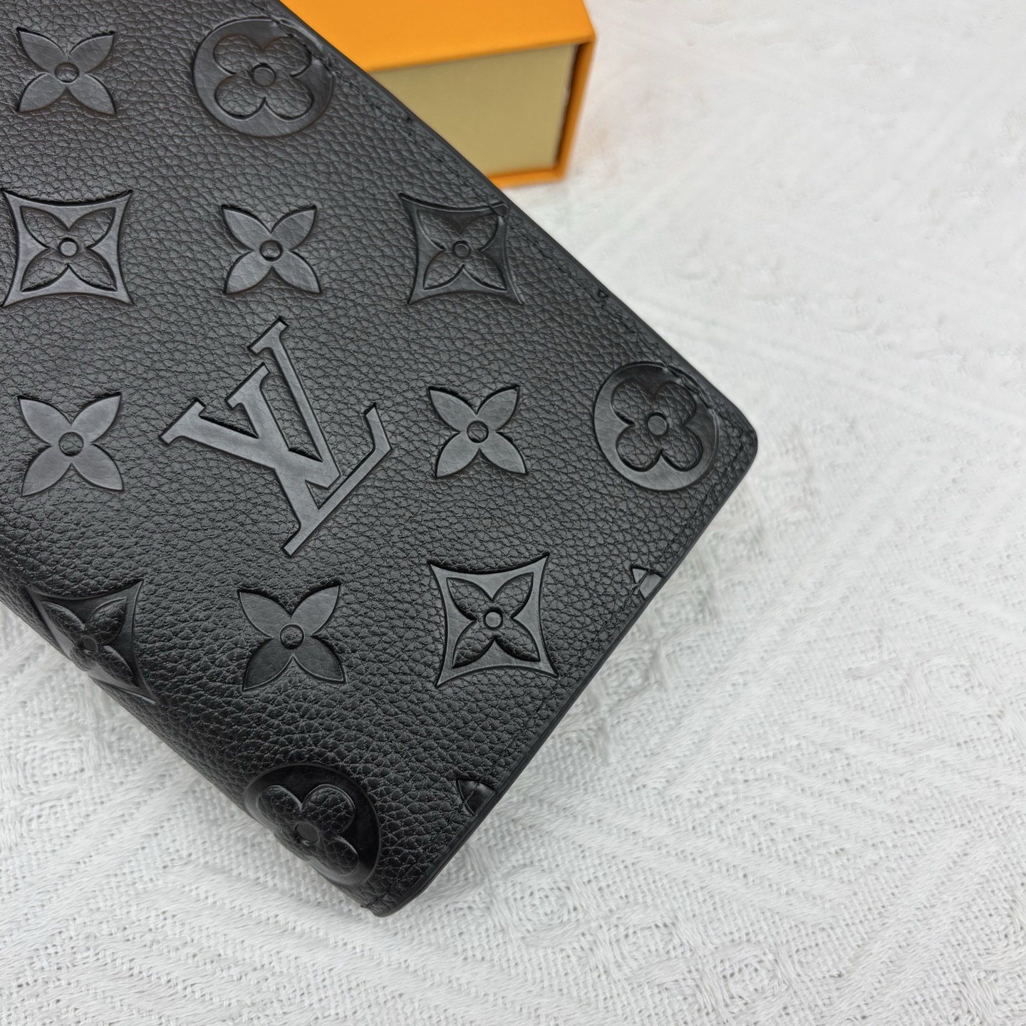 ルイ ヴィトン ( Louis Vuitton)  長 財布 黒 10x19cm