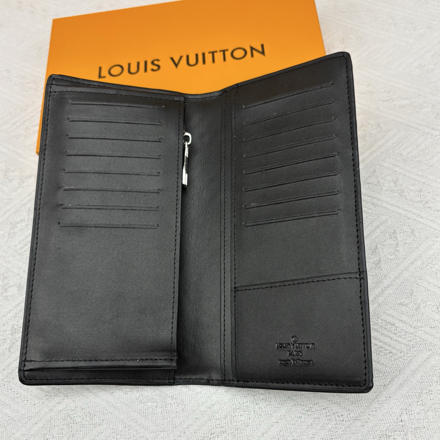 ルイ ヴィトン ( Louis Vuitton)  長 財布 黒 10x19cm
