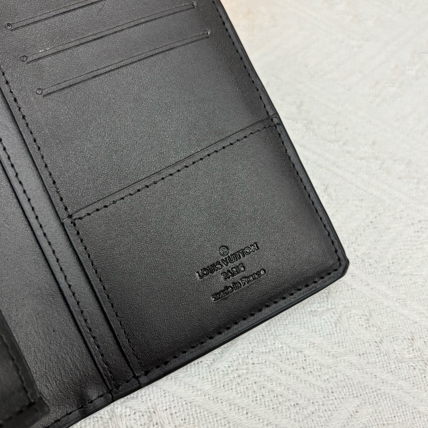 ルイ ヴィトン ( Louis Vuitton)  長 財布 黒 10x19cm