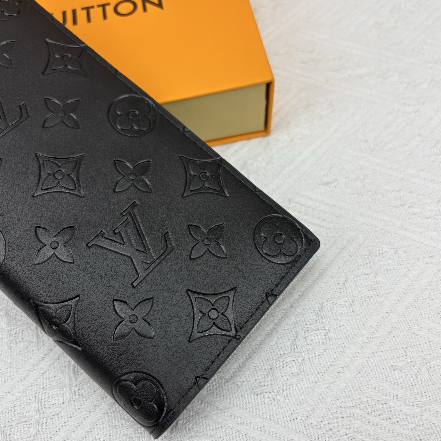 ルイ ヴィトン ( Louis Vuitton)  長 財布 黒 10x19cm