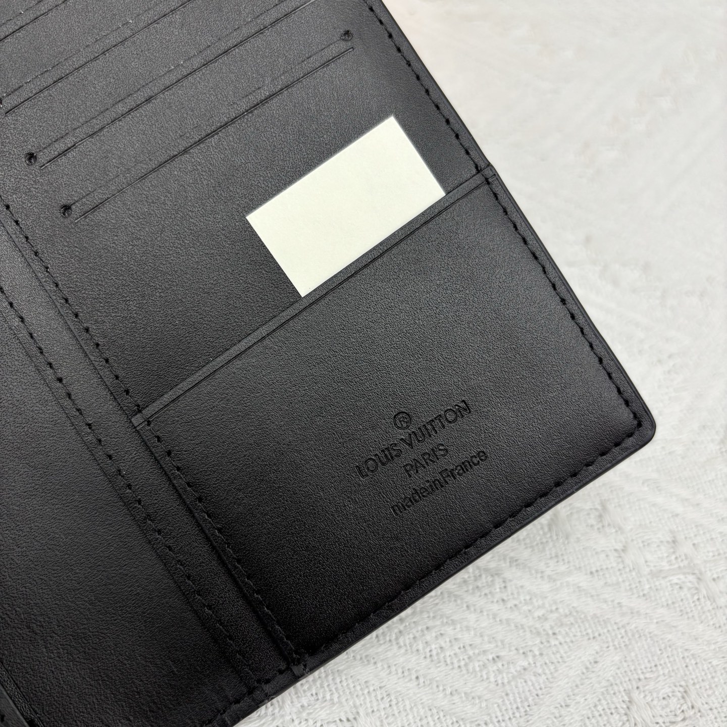 ルイ ヴィトン ( Louis Vuitton)  長 財布 黒 10x19cm