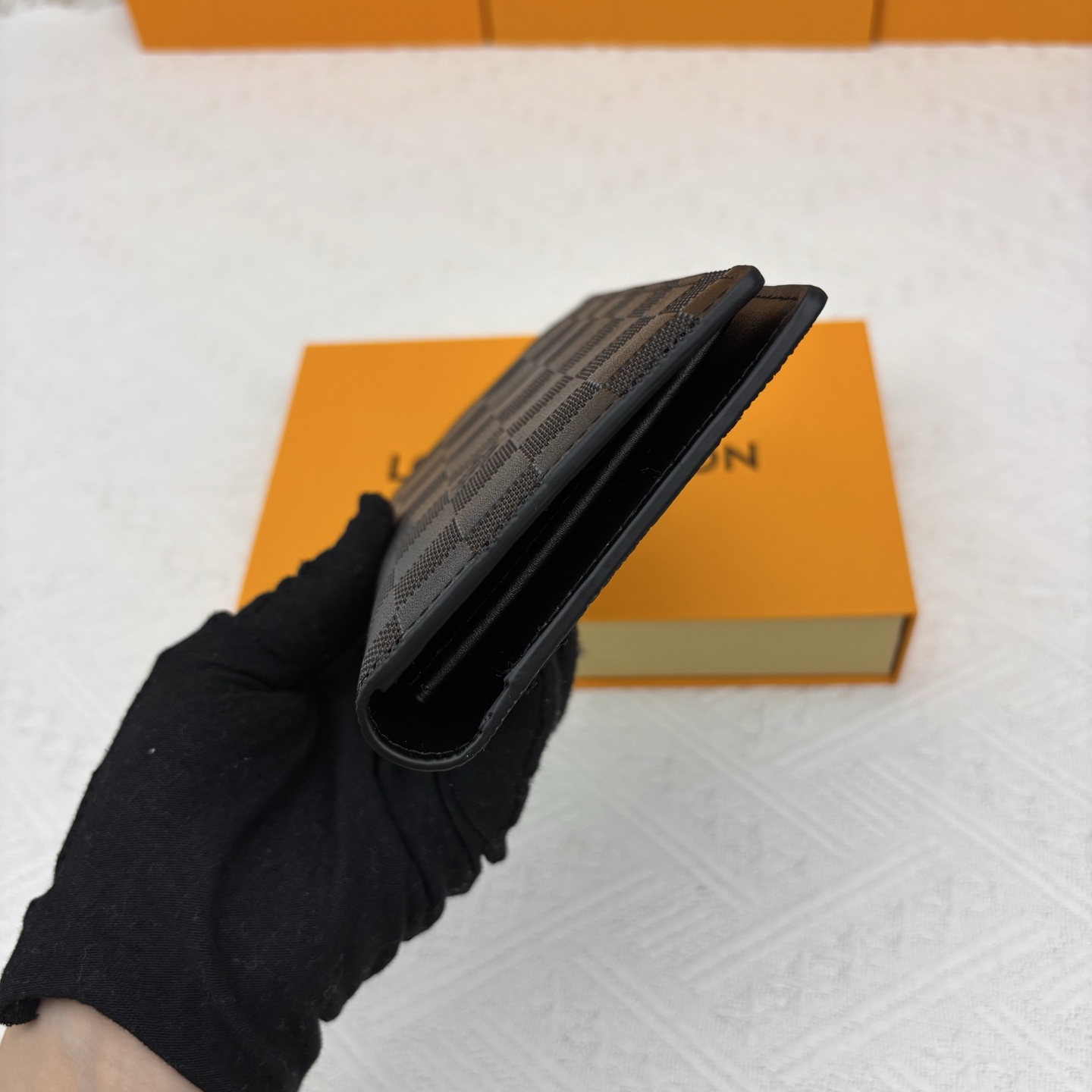 ルイ ヴィトン ( Louis Vuitton)  長 財布 黒 10x19cm