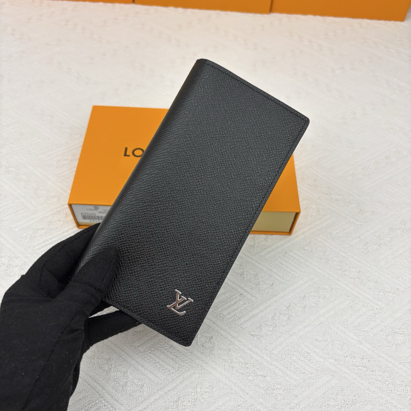 ルイ ヴィトン ( Louis Vuitton)  長 財布 黒 10x19cm