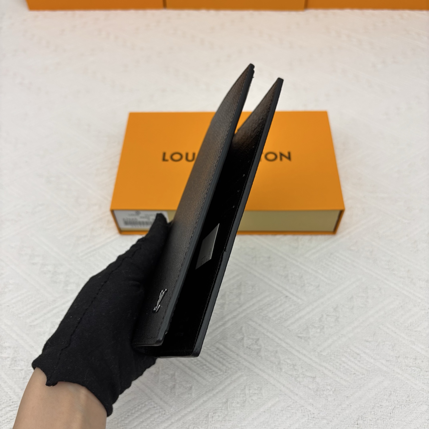 ルイ ヴィトン ( Louis Vuitton)  長 財布 黒 10x19cm