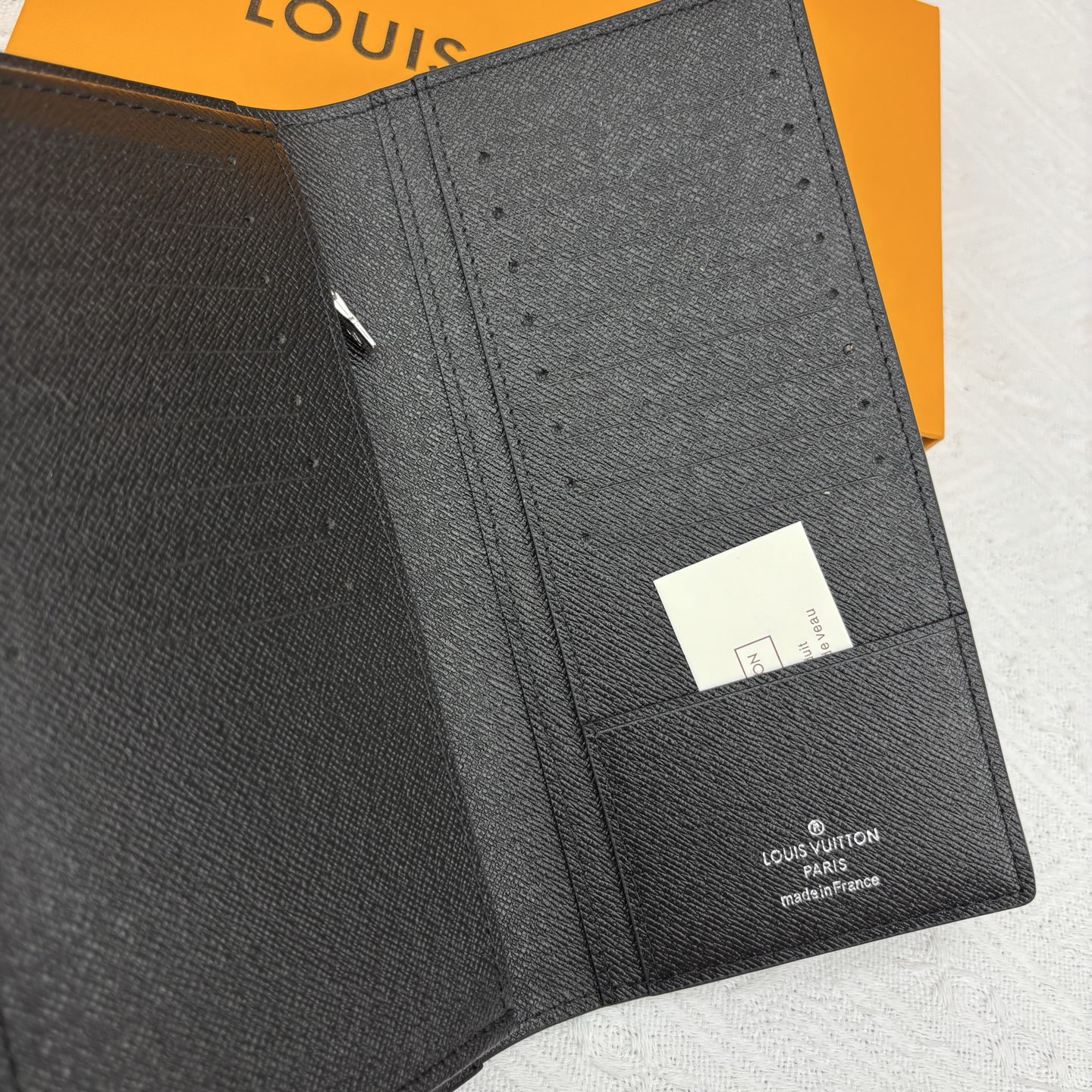 ルイ ヴィトン ( Louis Vuitton)  長 財布 黒 10x19cm