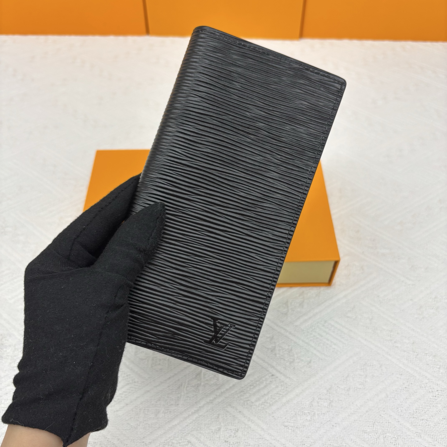 ルイ ヴィトン ( Louis Vuitton)  長 財布 黒 10x19cm