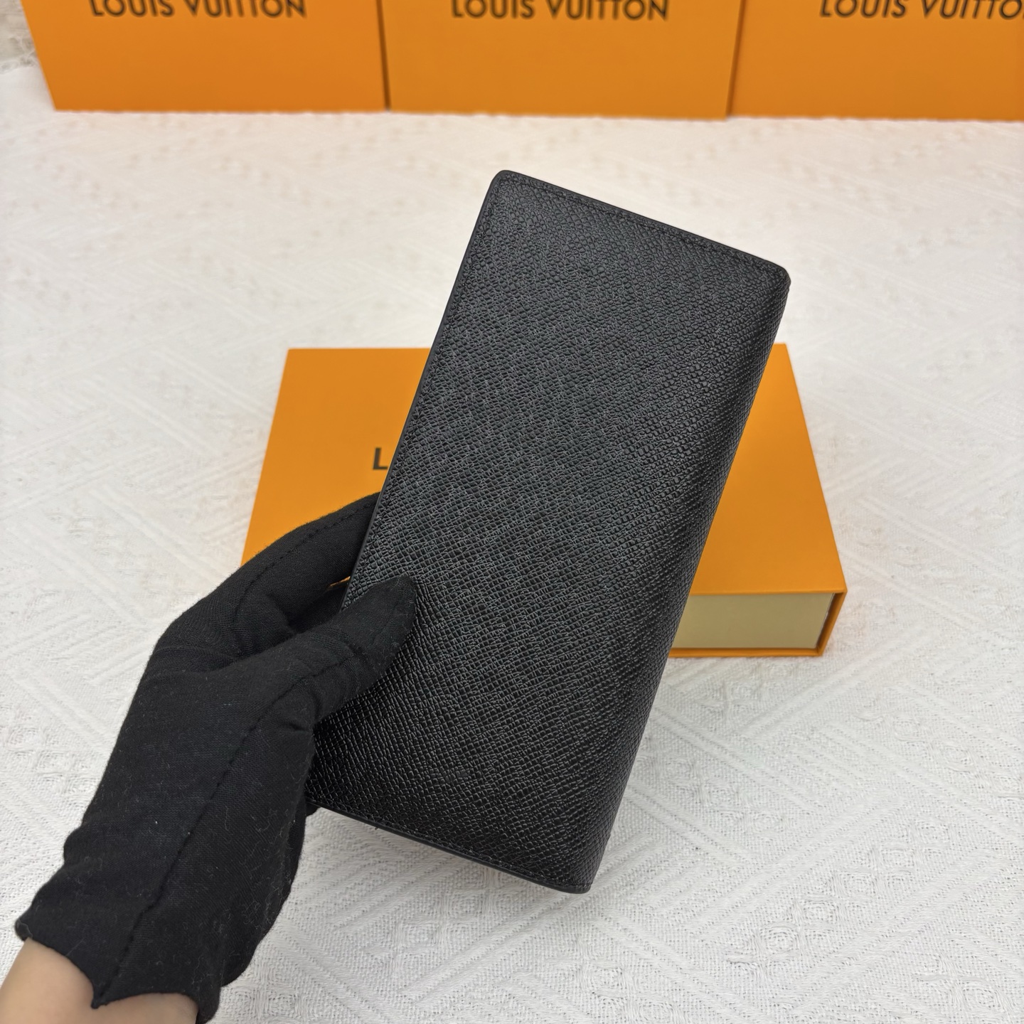 ルイ ヴィトン ( Louis Vuitton)  長 財布 黒 10x19cm