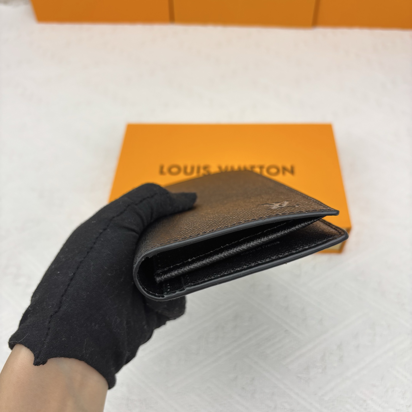 ルイ ヴィトン ( Louis Vuitton)  長 財布 黒 10x19cm