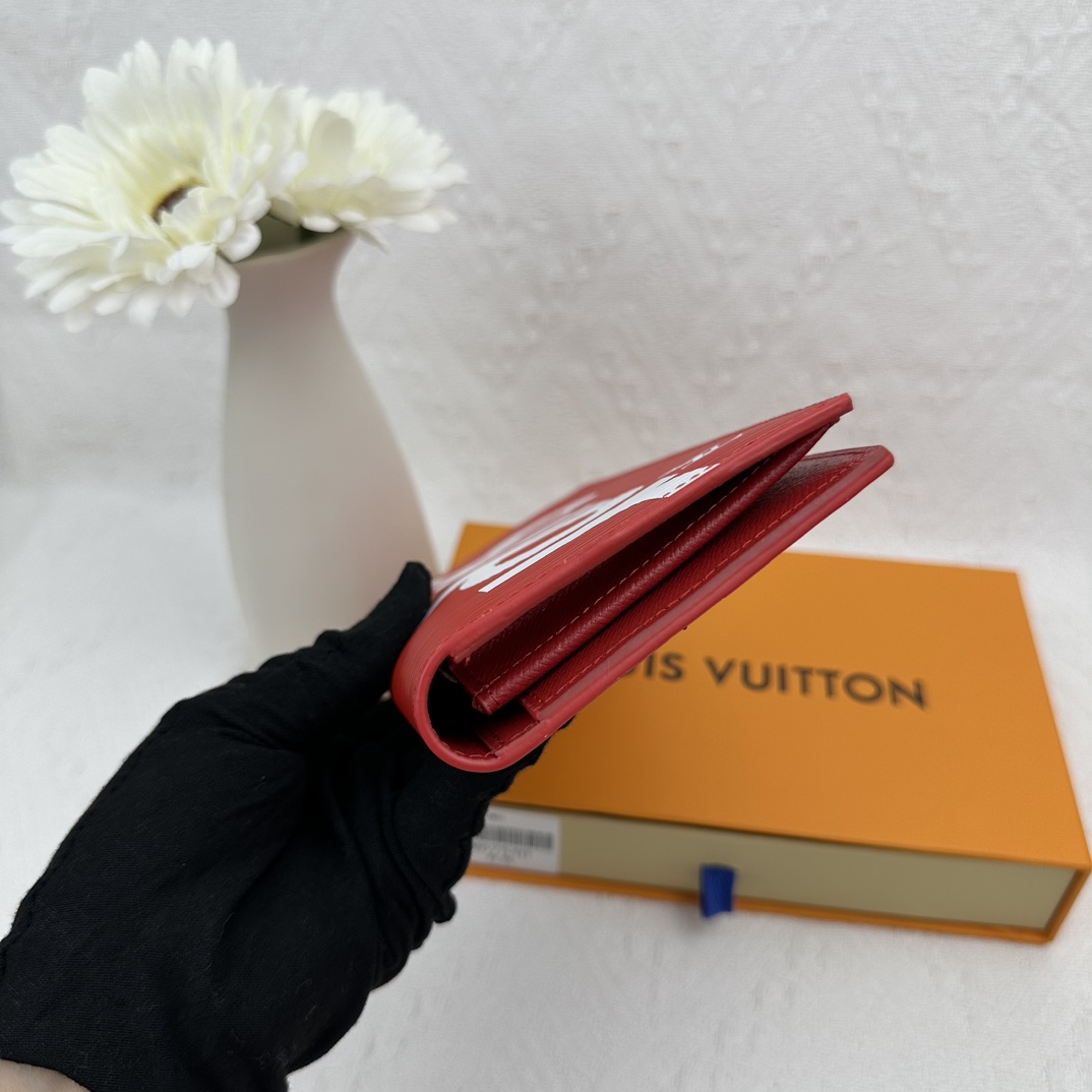 ルイ ヴィトン ( Louis Vuitton) LV x Supreme 長 財布 10x19cm