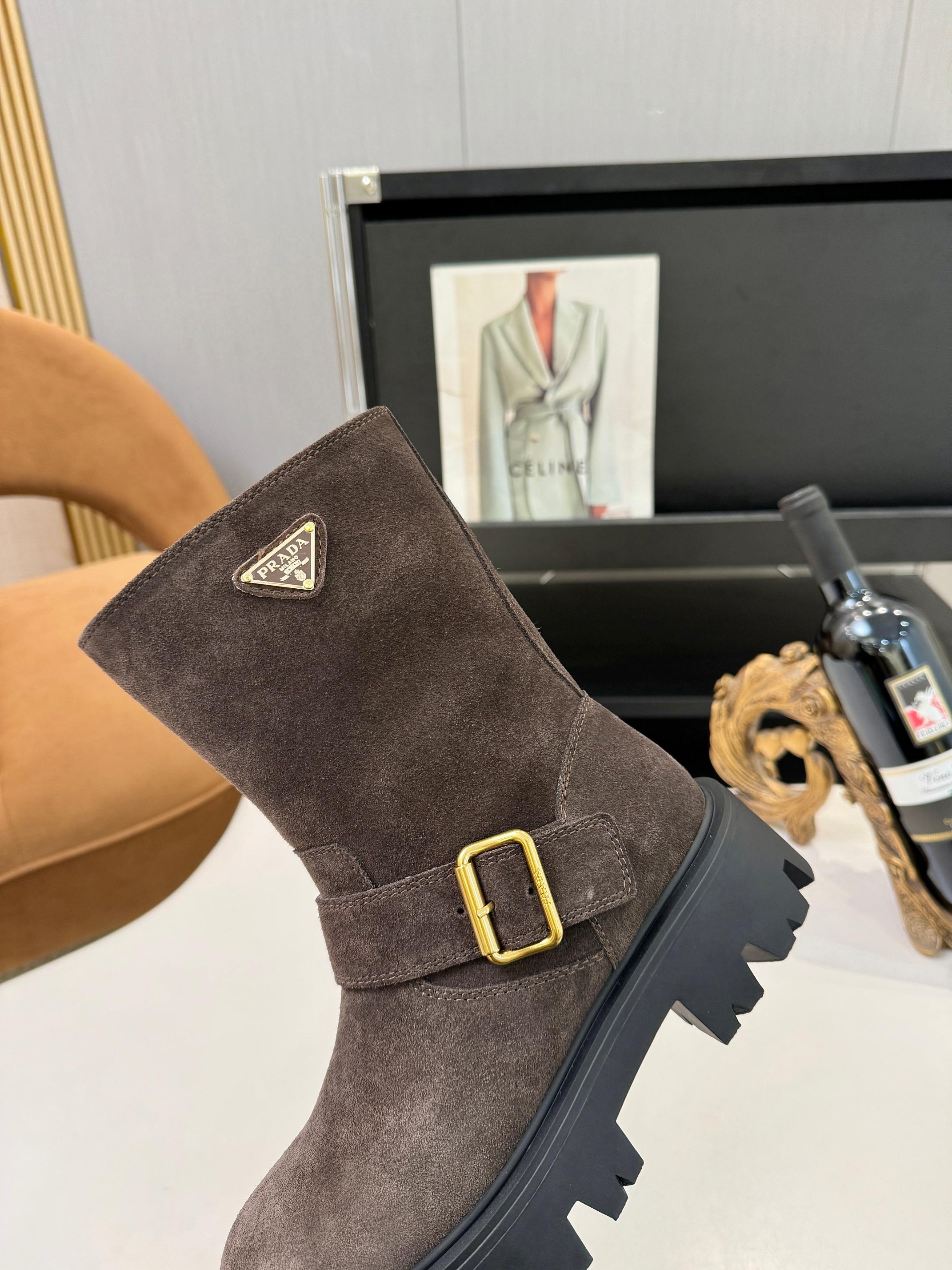 プラダ ( Prada)  レディース 靴  レザー