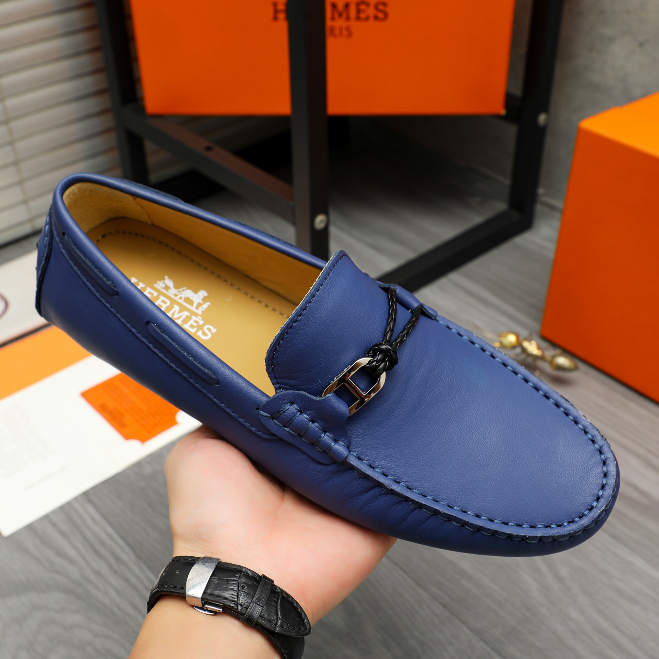 エルメス ( HERMES) 革靴  メンズ