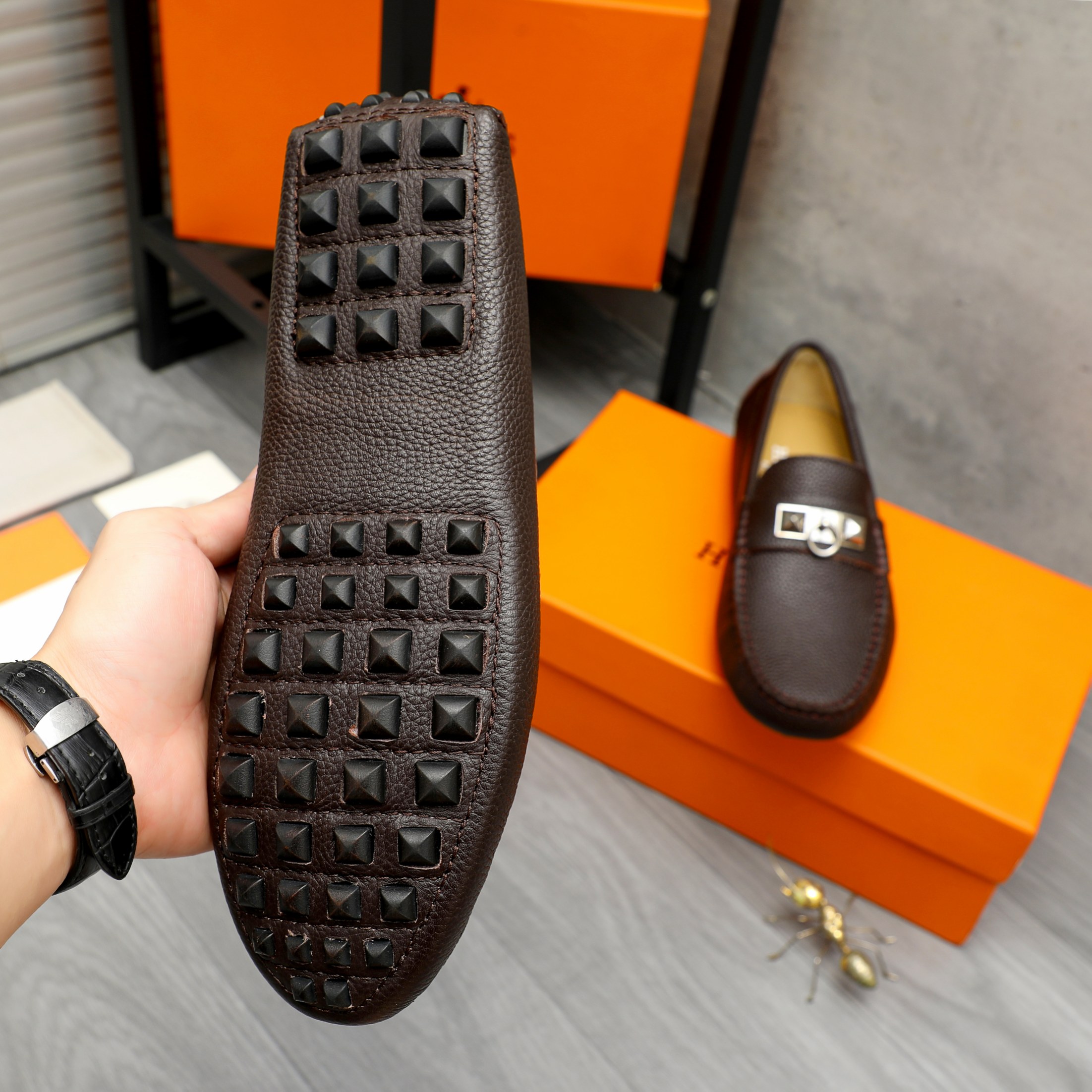 エルメス ( HERMES) 革靴  メンズ
