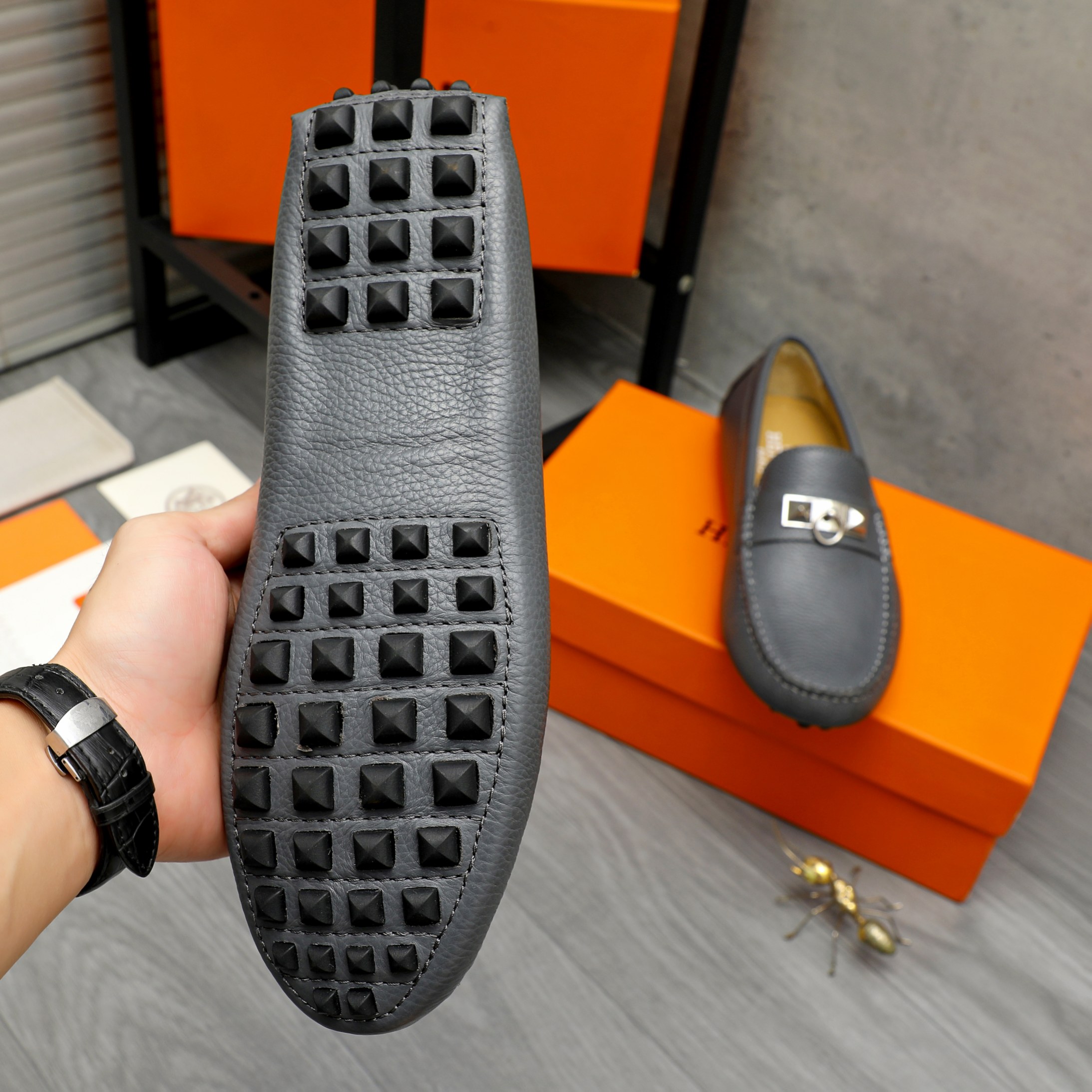 エルメス ( HERMES) 革靴  メンズ