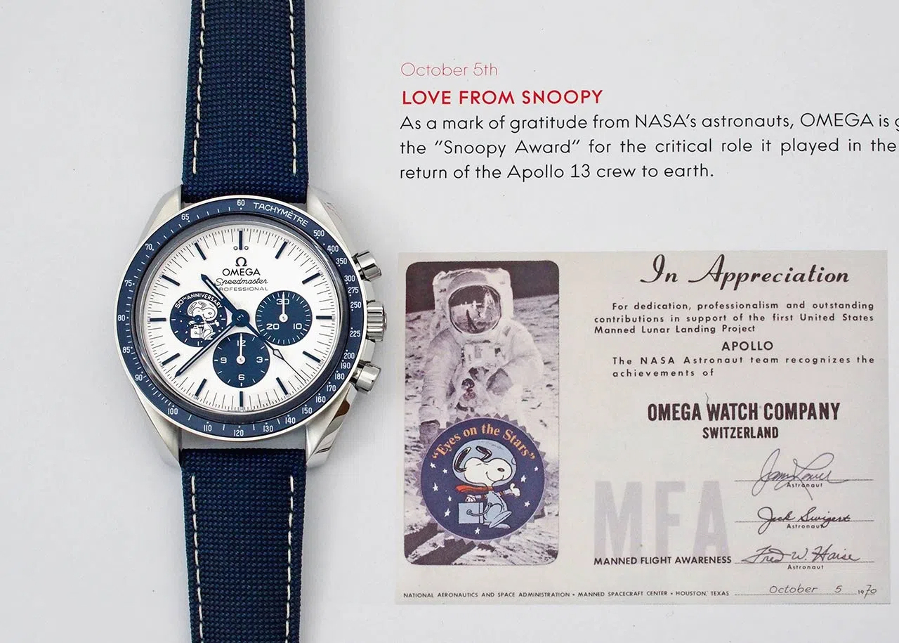 シルバー スヌーピー アワード  Speedmaster  記念モデル