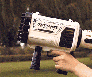 UV Light Bubble Gun