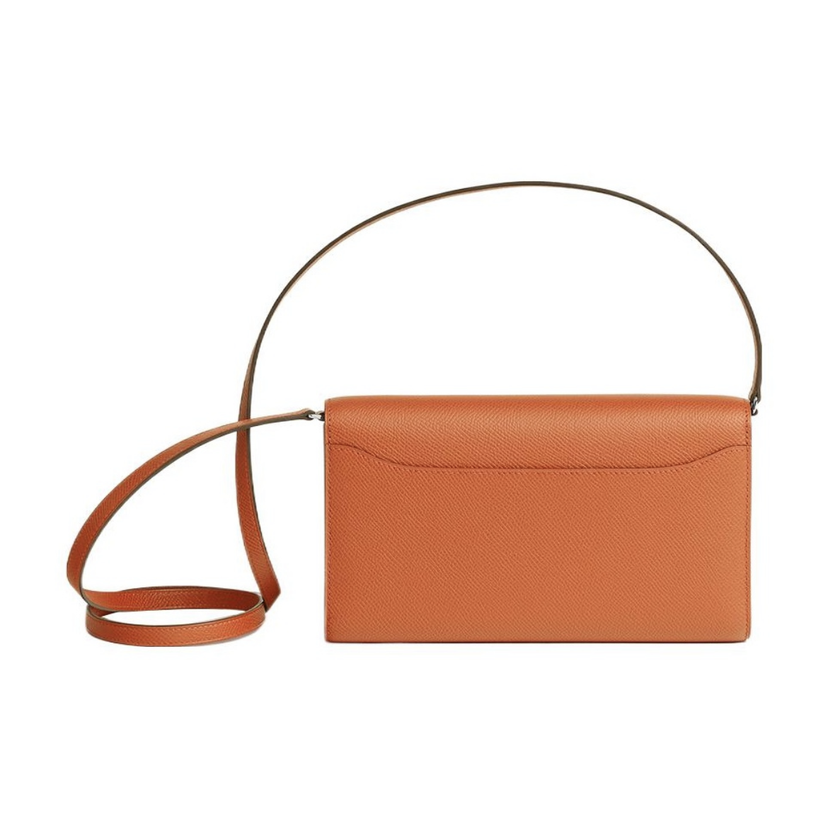 HERMES Constance Long To Go シルバーバックル エプソムレザー 財布 ハンドバッグ ショルダーバッグ 通常サイズ レディース Noir  （黒）