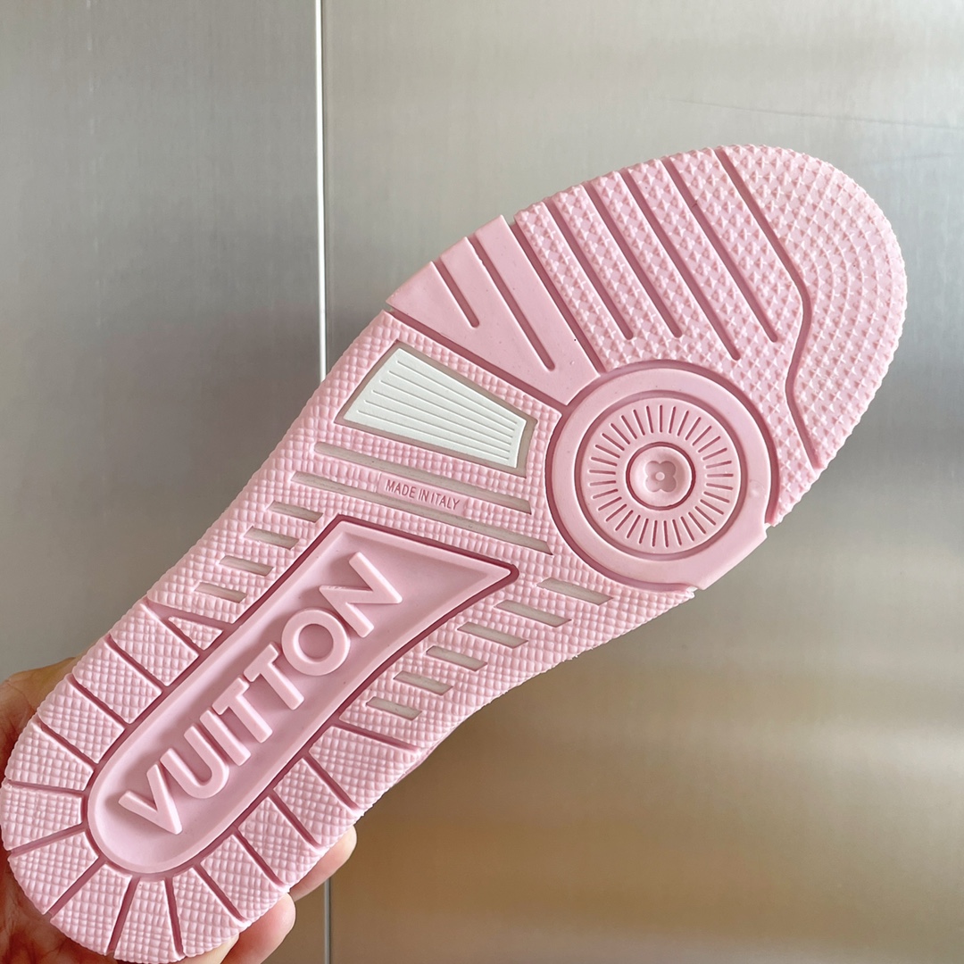 louis vuitton の の lv trainer スニーカー スケートシューズ  1