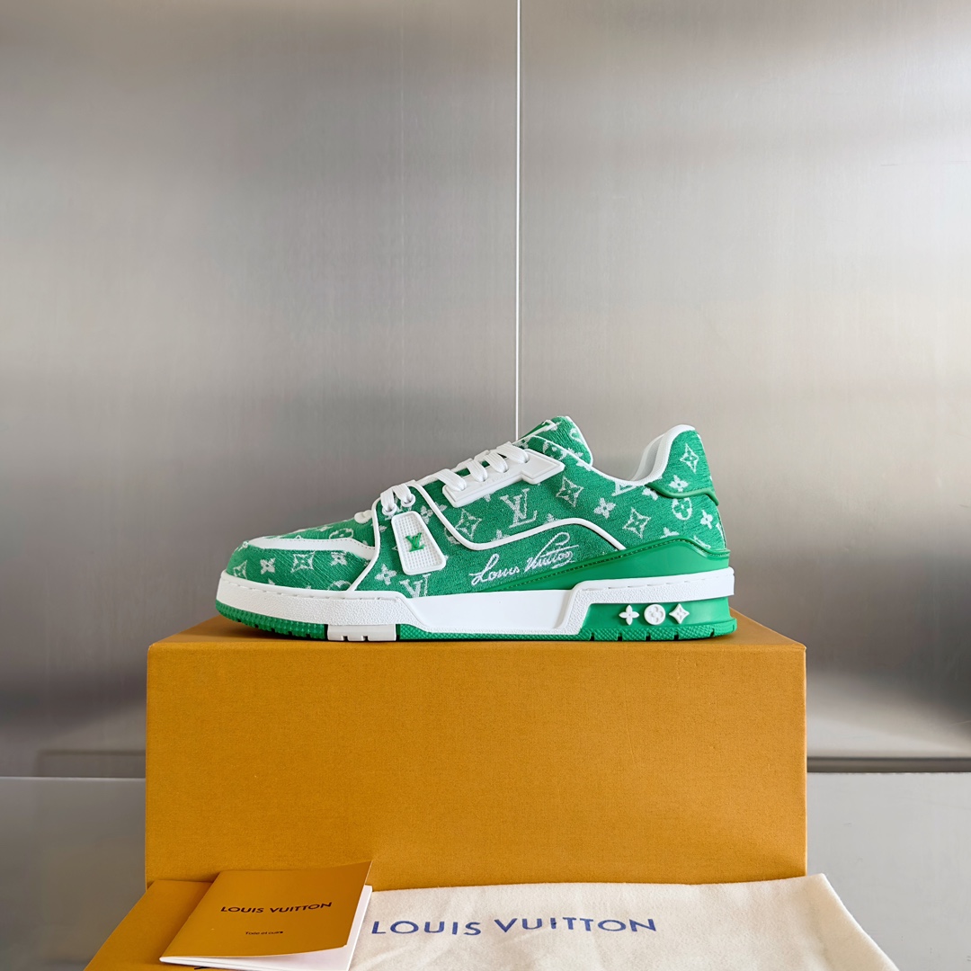 louis vuitton の の lv trainer スニーカー スケートシューズ  3