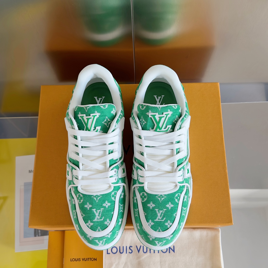 louis vuitton の の lv trainer スニーカー スケートシューズ  3