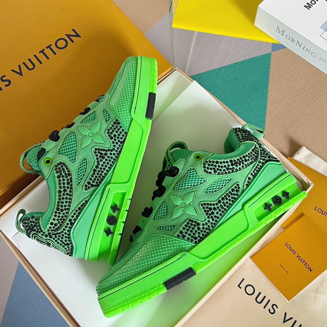 louis vuitton skate シリーズ 23ss の新作トレーナースニーカー スケートシューズ カップル用