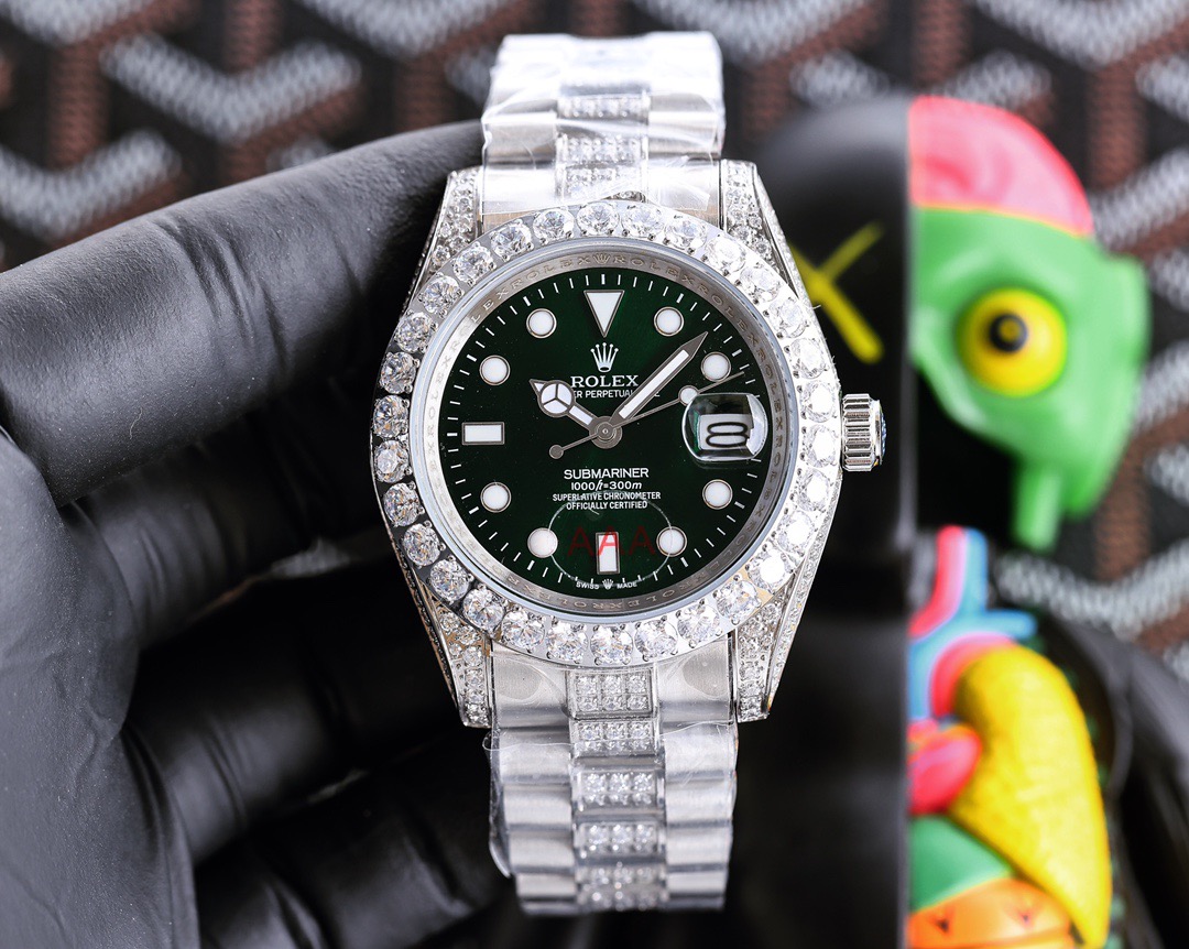 Rolex ロレックス 2025年新作 デイトナ 機械式腕時計 ダイヤモンド装飾シリーズ