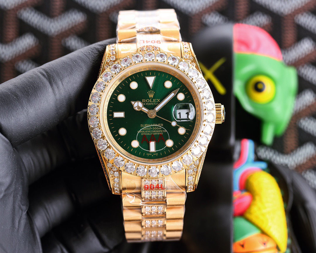 Rolex ロレックス 2025年新作 デイトナ 機械式腕時計 ダイヤモンド装飾シリーズ