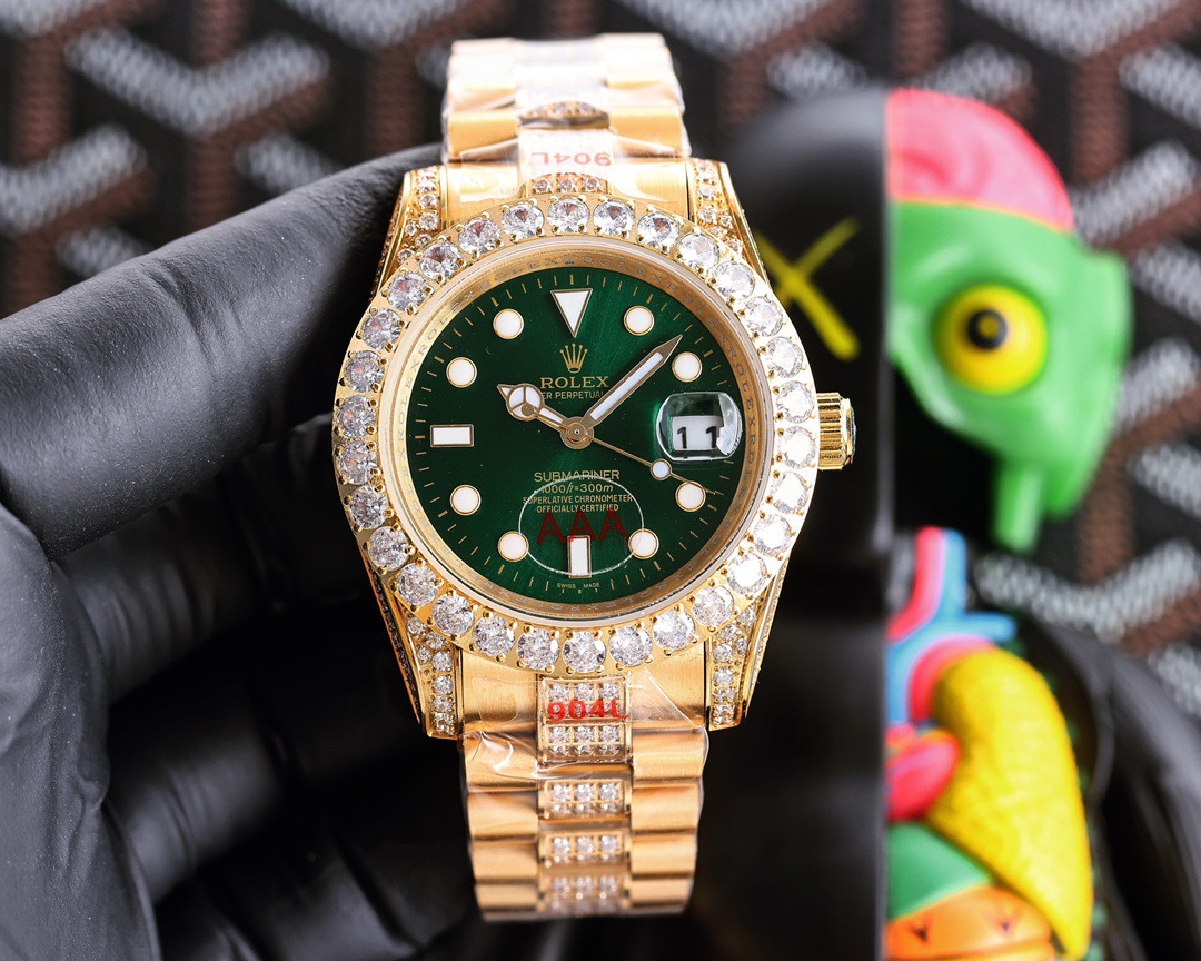 Rolex ロレックス 2025年新作 デイトナ 機械式腕時計 ダイヤモンド装飾シリーズ