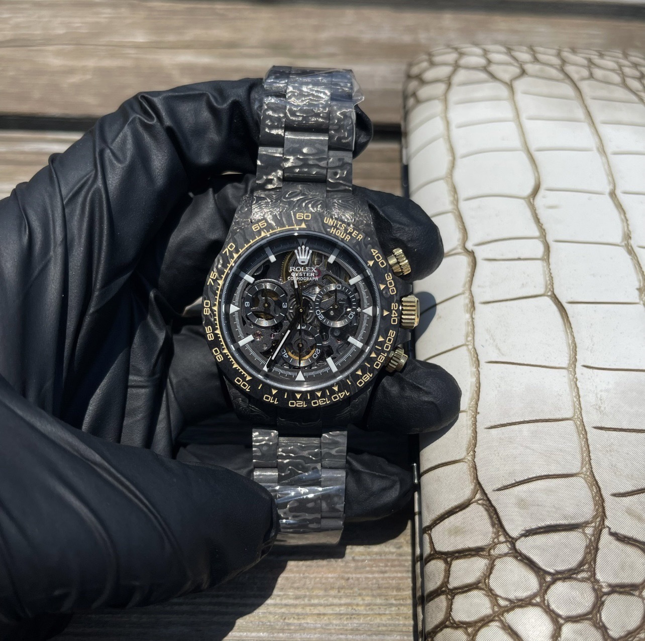 NEW 2025 Rolexロレックス機械式時計の独家ハイエンドカスタム版・スケルトンシリーズです
