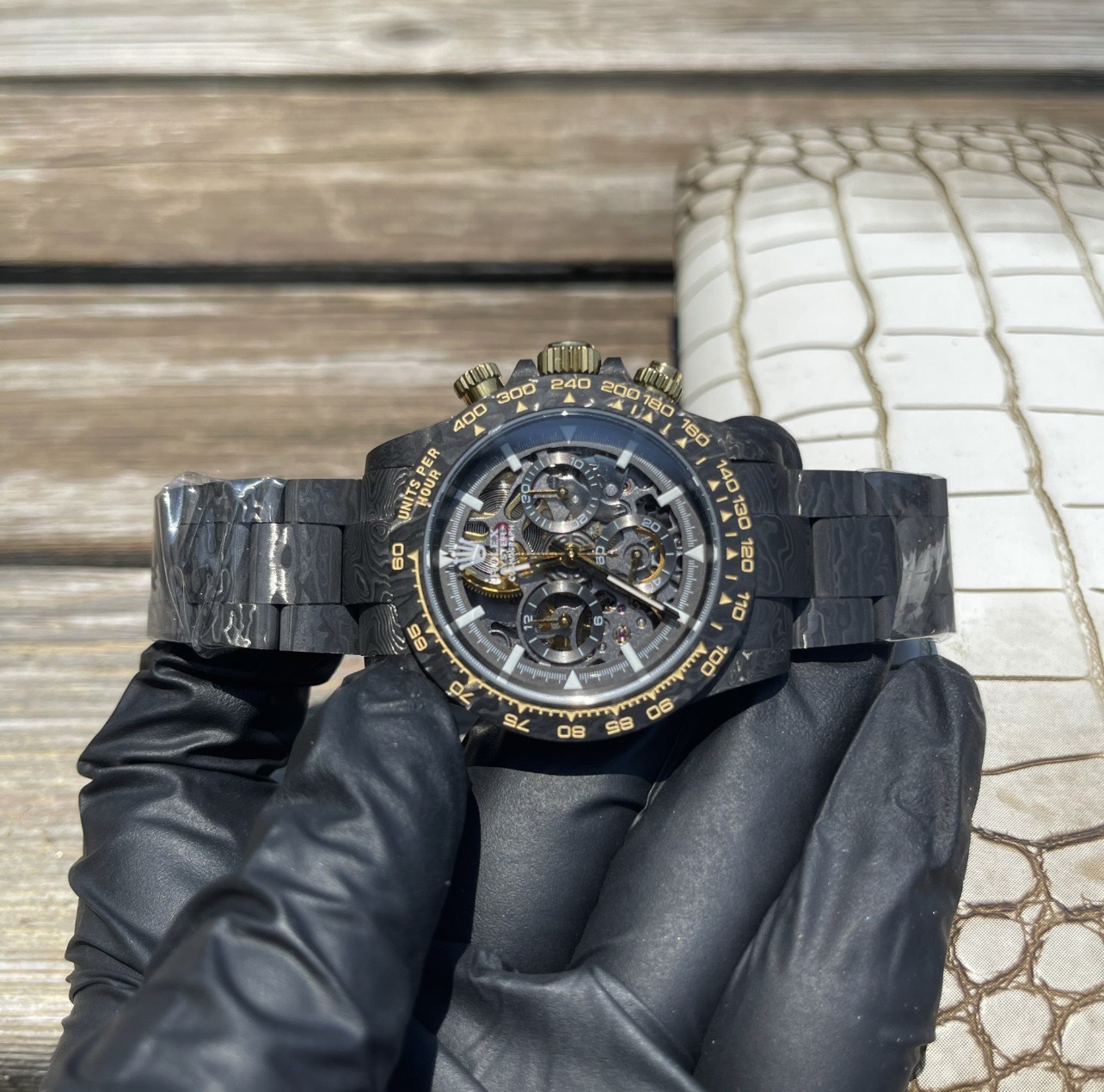 NEW 2025 Rolexロレックス機械式時計の独家ハイエンドカスタム版・スケルトンシリーズです