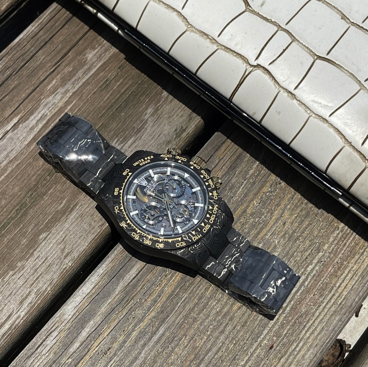 NEW 2025 Rolexロレックス機械式時計の独家ハイエンドカスタム版・スケルトンシリーズです