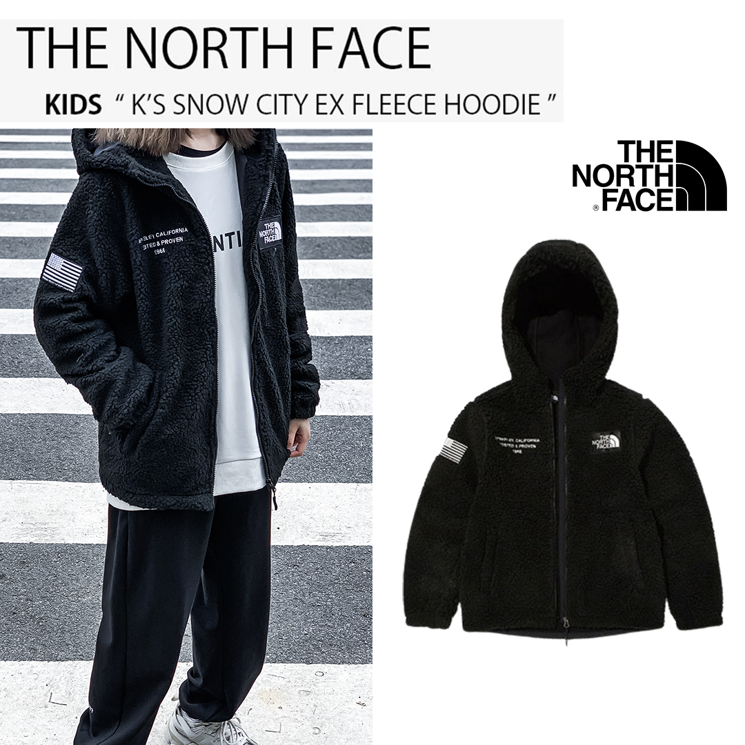 THE NORTH FACE K'S SNOW CITY EX FLEECE HOODIE ノースフェイス